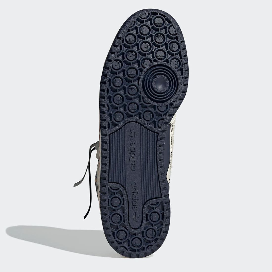 Giày Adidas Forum Mid White Navy GX3958 - Ảnh 4