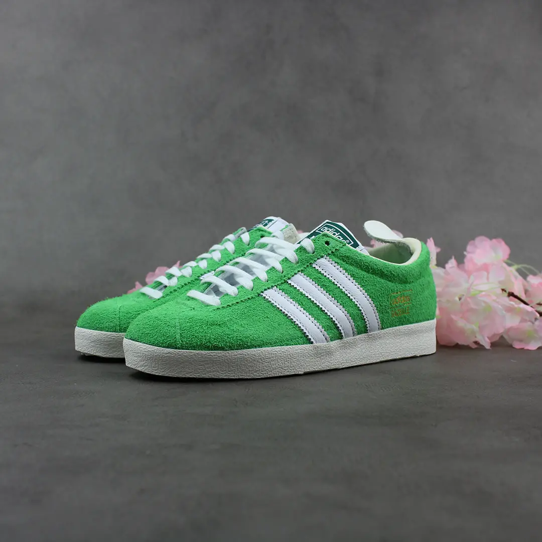 Alternative view of Giày Adidas Gazelle Vintage 'Semi Flash Green' EF5577