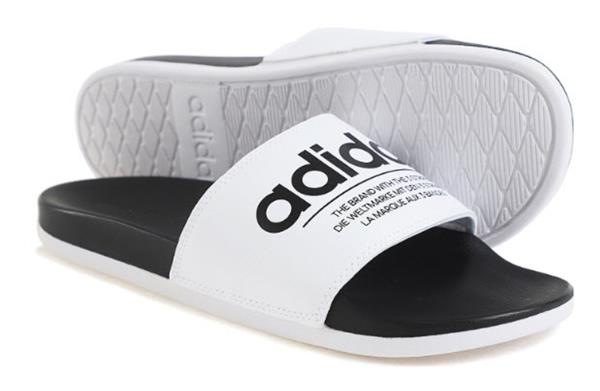 Dép Adidas Adilette Comfort Slide White FX4287 - Ảnh 2