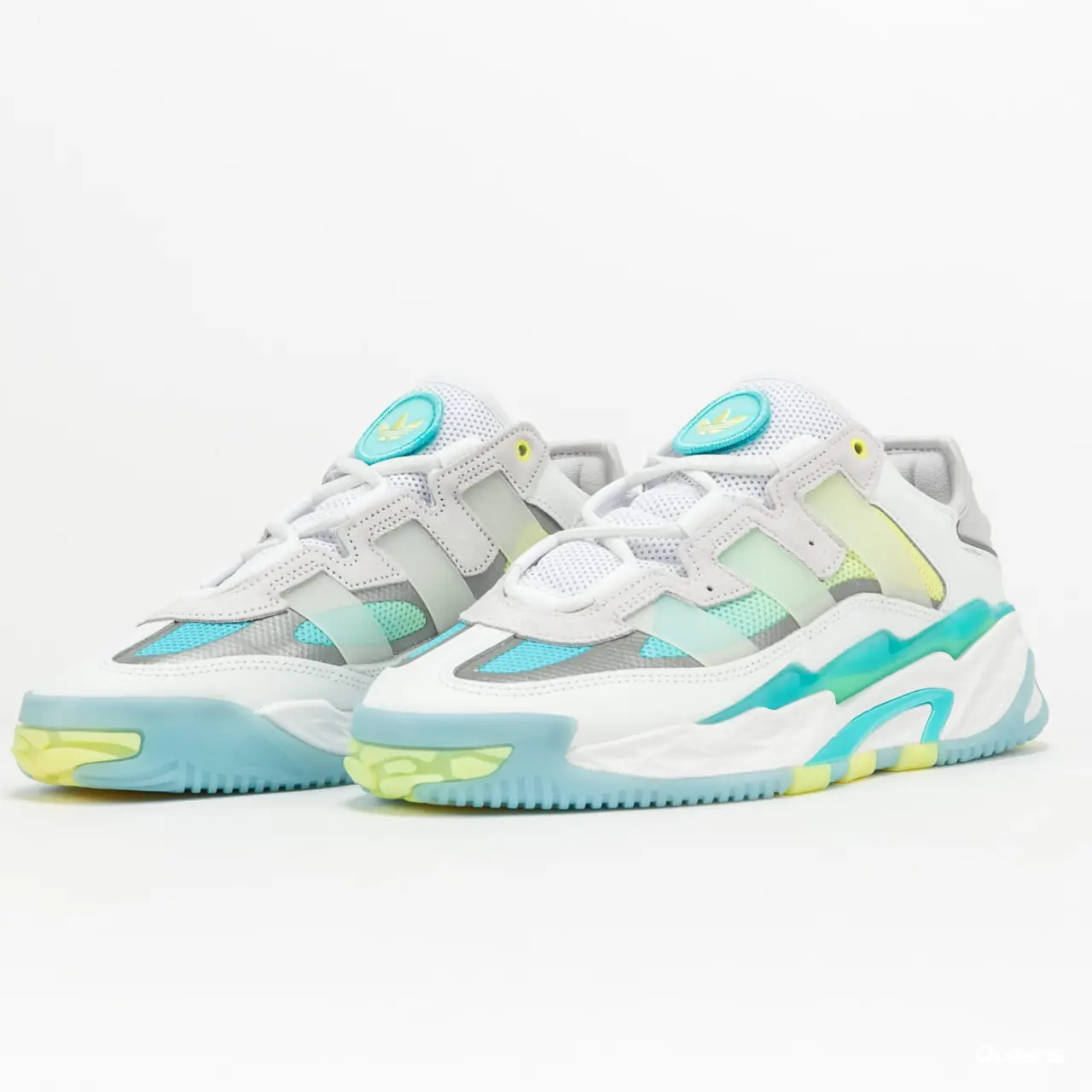 Giay Adidas Niteball 'Pulse Aqua Yellow' S24137