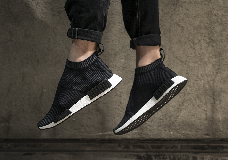 Giày Adidas White Mountaineering x NMD CS1 'Black White' S80529 - Ảnh 3