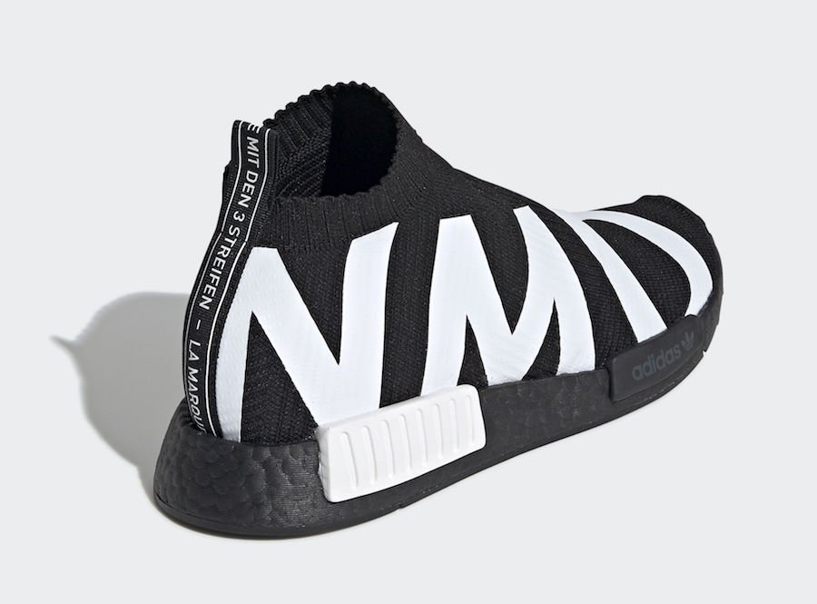 Giày Adidas NMD_CS1 Primeknit 'NMD Print Black' EG7539 - Ảnh 4
