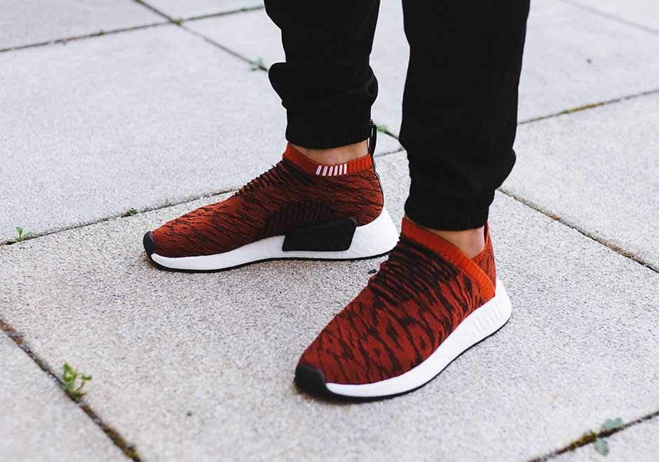 Giày Adidas NMD CS2 Primeknit 'Red Glitch' BY9406 - Ảnh 2