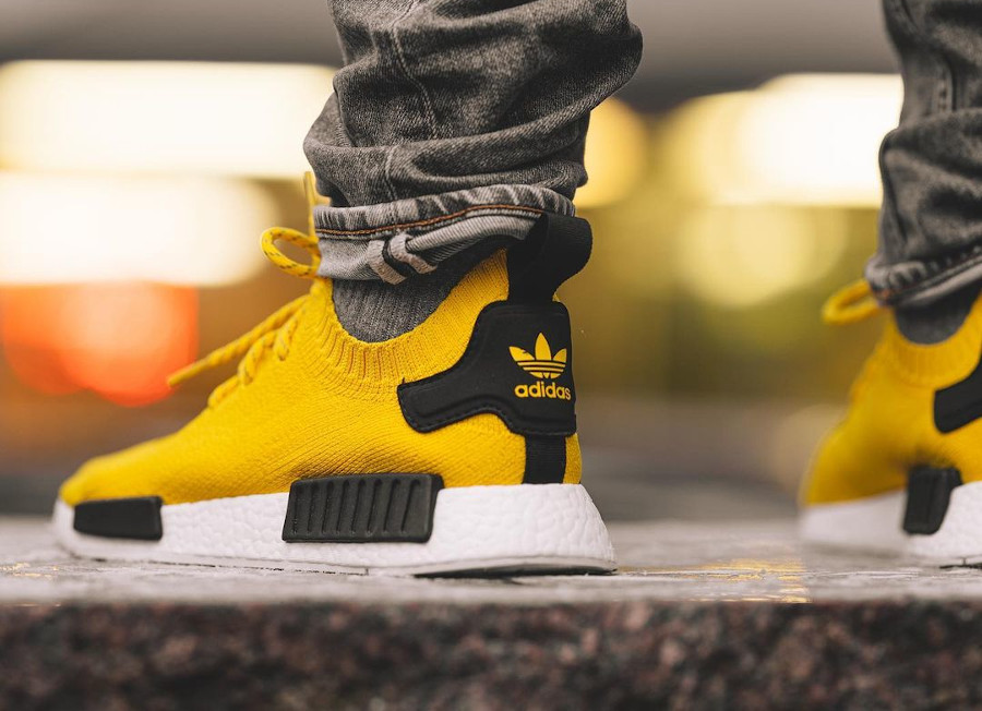 Giày Adidas NMD R1 Primeknit 'EQT Yellow' S23749 - Ảnh 5