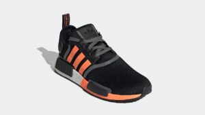 Alternative view of Giày Adidas NMD_R1 'Black Screaming Orange' G55575