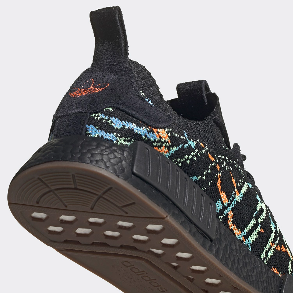 Giày Adidas NMD R1 Primeknit Black Glitch G57941 - Ảnh 5