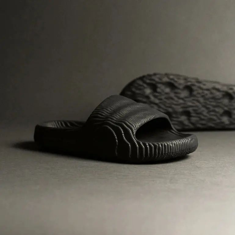 Alternative view of Dép Adidas Adilette 22 Slides 'Black' GX6949