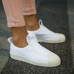Giay Adidas Wmns Superstar BW35 Slip On 'White' BY2949