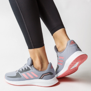 Alternative view of Giày Adidas RUNFALCON 2.0 'Halo Silver' FY9497