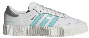 Giày Adidas Originals X Swarovski Sambarose 'White Aqua' GZ8618