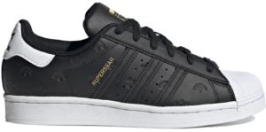Giay Adidas Superstar 'All Over Trefoil Black White' HQ1937