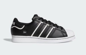Alternative view of Giày Adidas Superstar 'Black White' GX5257