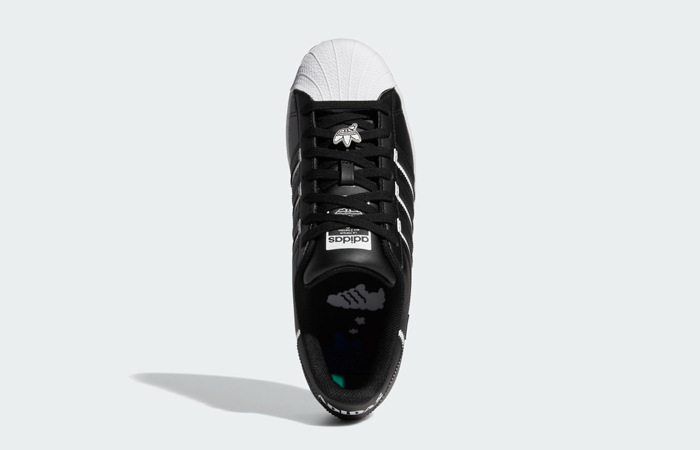 Giày Adidas Superstar 'Black White' GX5257 - Ảnh 5