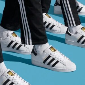 Alternative view of Giày Adidas Superstar 'Footwear White Black' EG4958