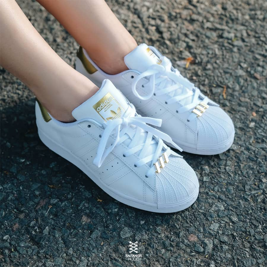 Giày Adidas Superstar 'Gold Tag' FV3723 - Ảnh 4