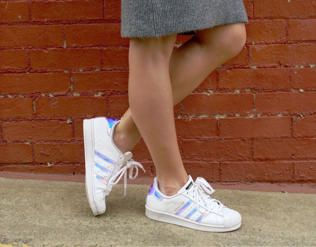 Giày Adidas Superstar J 'Iridescent' AQ6278 - Ảnh 3