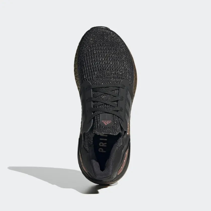 Alternative view of Giày Adidas UltraBoost 20 J 'Black Signal Pink' FX0455
