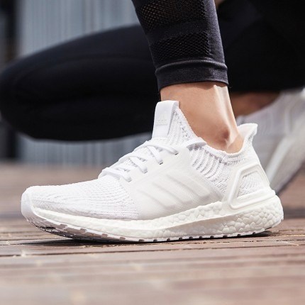 Giày Adidas Wmns UltraBoost 19 'Triple White' G54015 - Ảnh 2