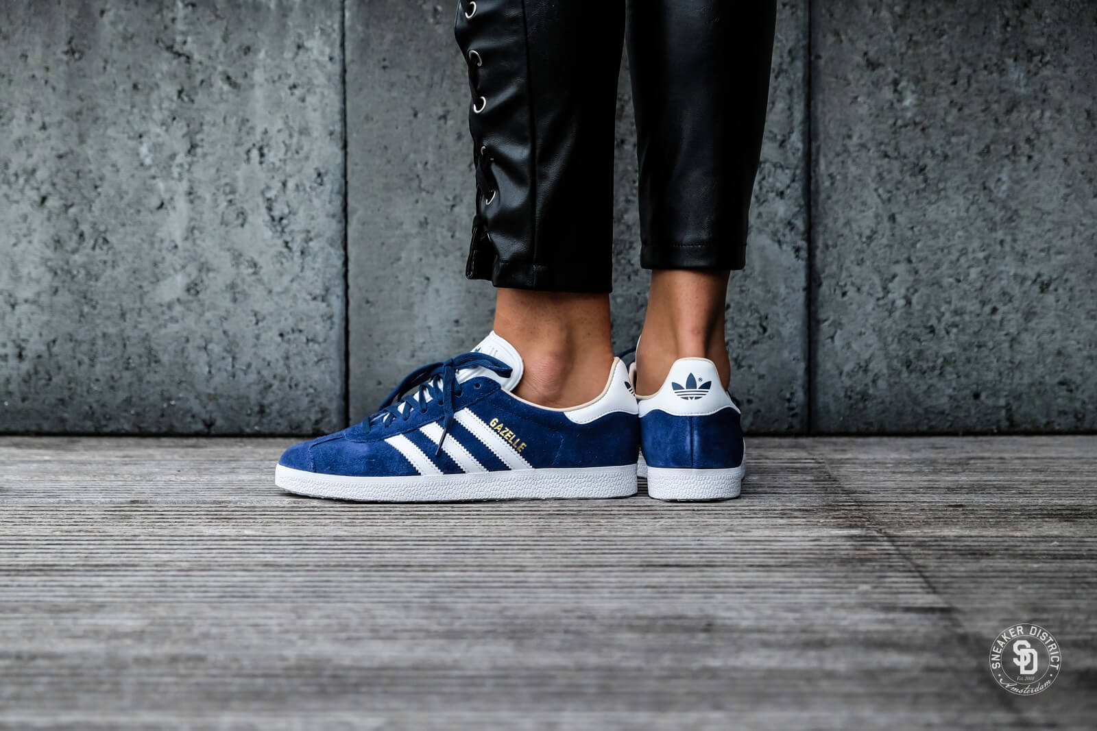 Giày Adidas Wmns Gazelle 'Noble Indigo' CQ2187 - Ảnh 9
