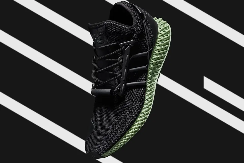 Alternative view of Giày Adidas Y-3 Runner 4D II 'Core Black' CG6607
