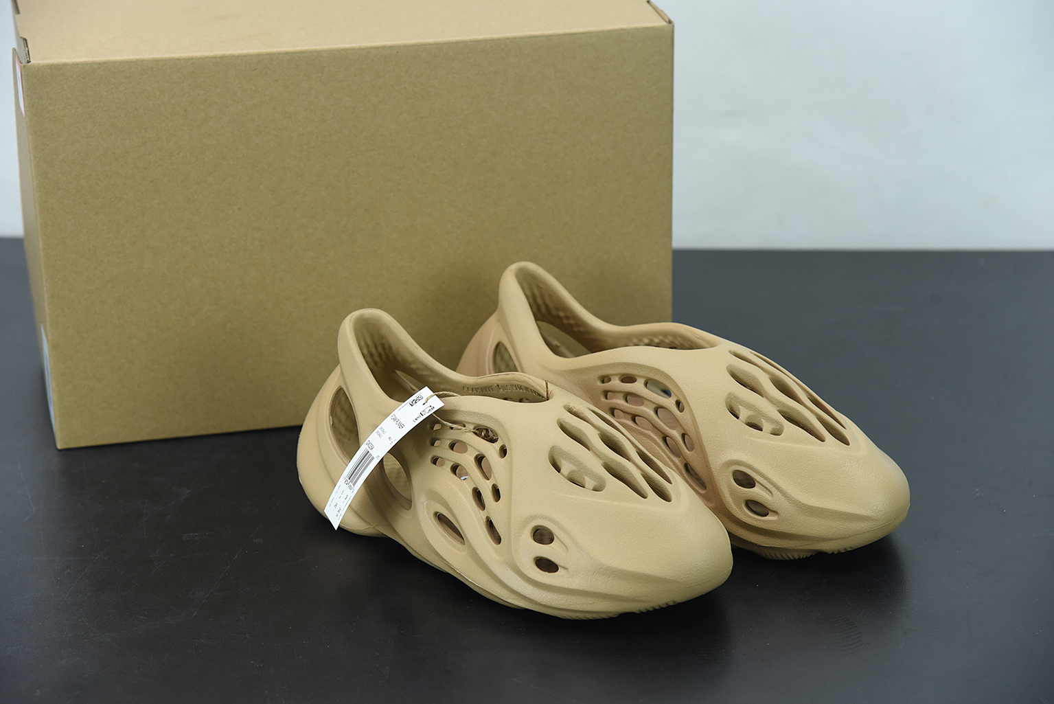 Dép Adidas Yeezy Foam Runner 'Ochre' GW3354 - Ảnh 17