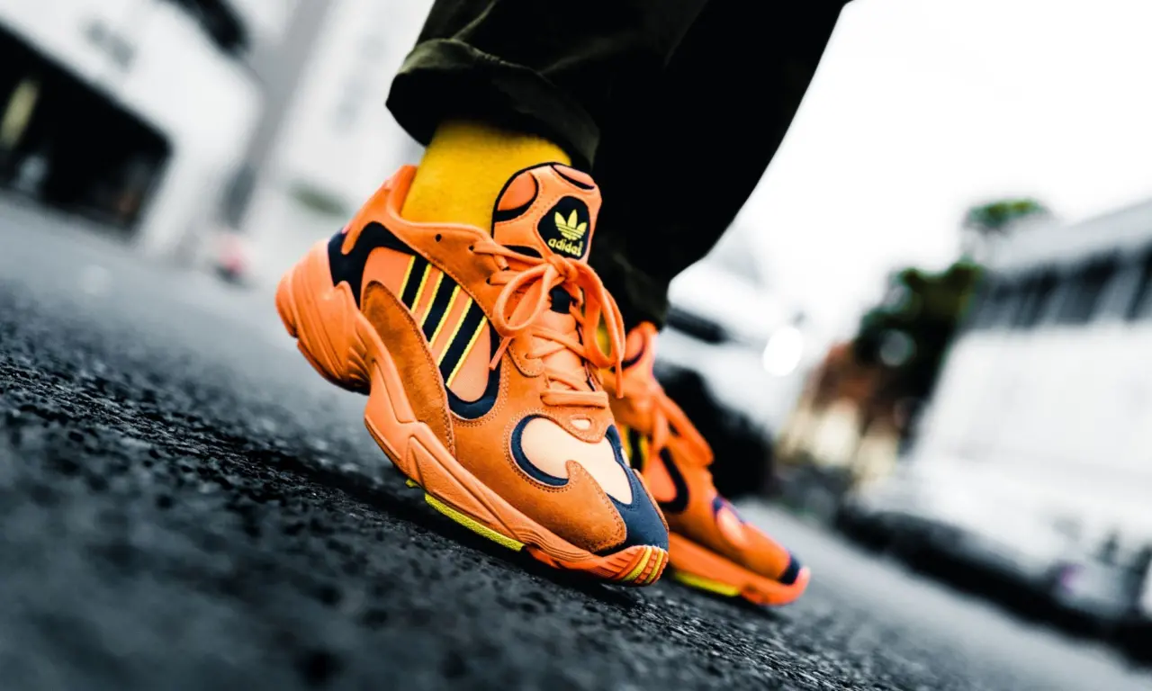Alternative view of Giày Adidas YUNG-1 Orange Yellow Navy "Goku" B37613