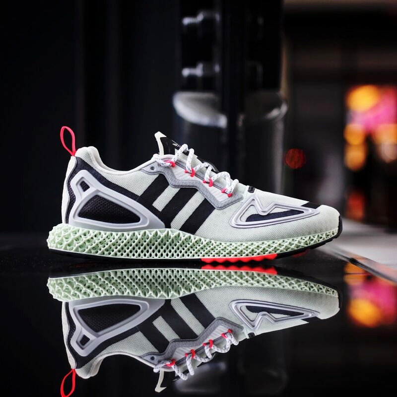 Giày Adidas ZX 2K 4D 'Faint Green' FW2003 - Ảnh 4