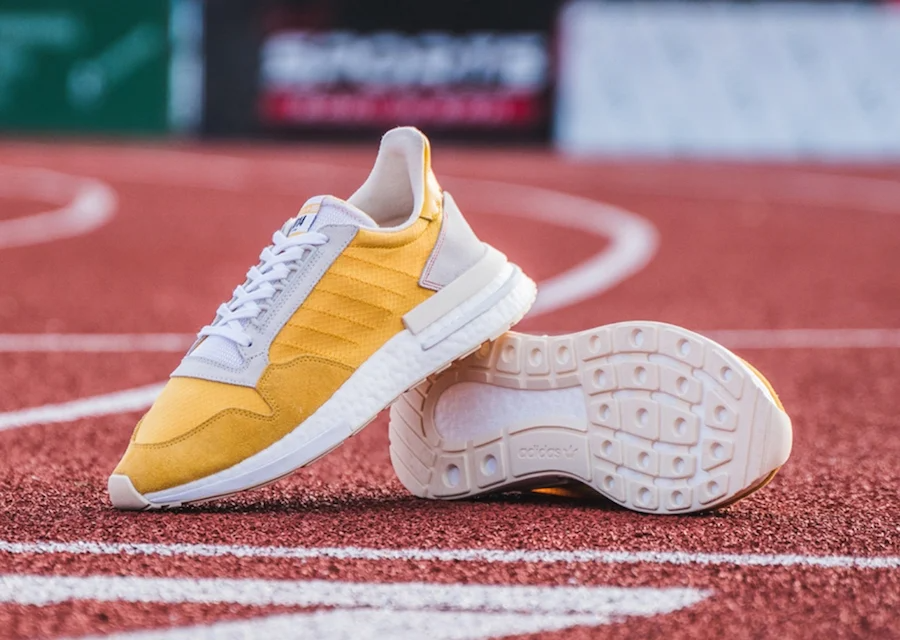 Giày Adidas ZX 500 RM 'Bold Gold' CG6860 - Ảnh 4