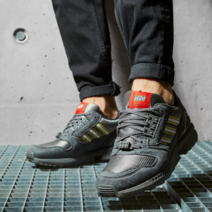 Alternative view of Giày Adidas LEGO x ZX 8000 'Color Pack Ash' FY7080