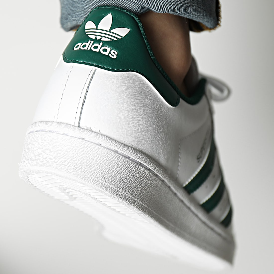 Giày Adidas Superstar 'White Collegiate Green' GZ3742 - Ảnh 6
