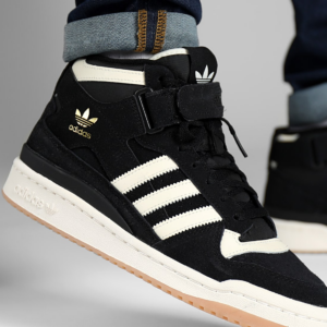 Giay Adidas Forum Mid 'Black Cream Gum' FZ6252