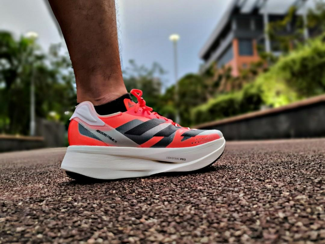 Giày Adidas Adizero Prime X 'White Solar Red' G54976 - Ảnh 3