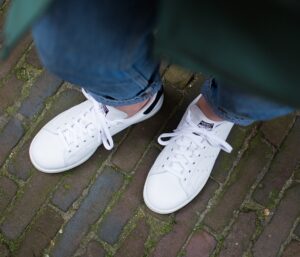 Alternative view of Giày Adidas Originals Stan Smith 'Super Vintage' White BD7436