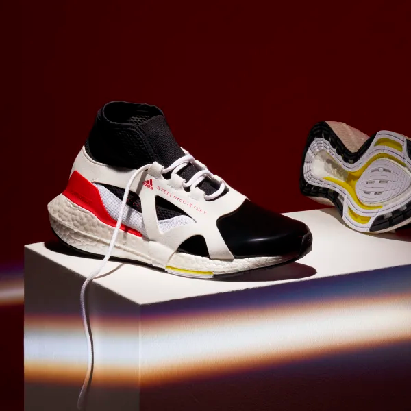 Giày Adidas Stella McCartney x Wmns UltraBoost 21 'White Black' FZ3044 - Ảnh 2