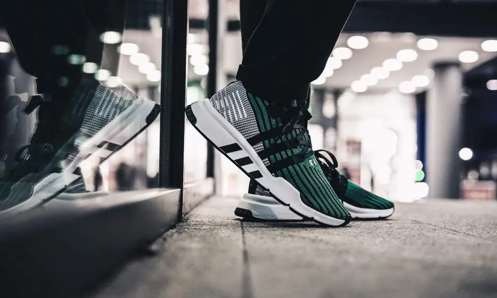 Giày Adidas Eqt Support Mid Adv Black Sub Green CQ2998 - Ảnh 3