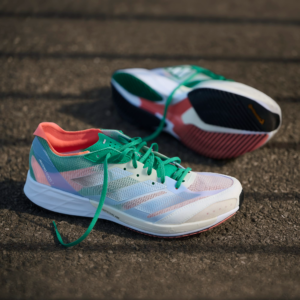 Giay Adidas Adizero Adios 7 'White Tint Court Green' HQ3699