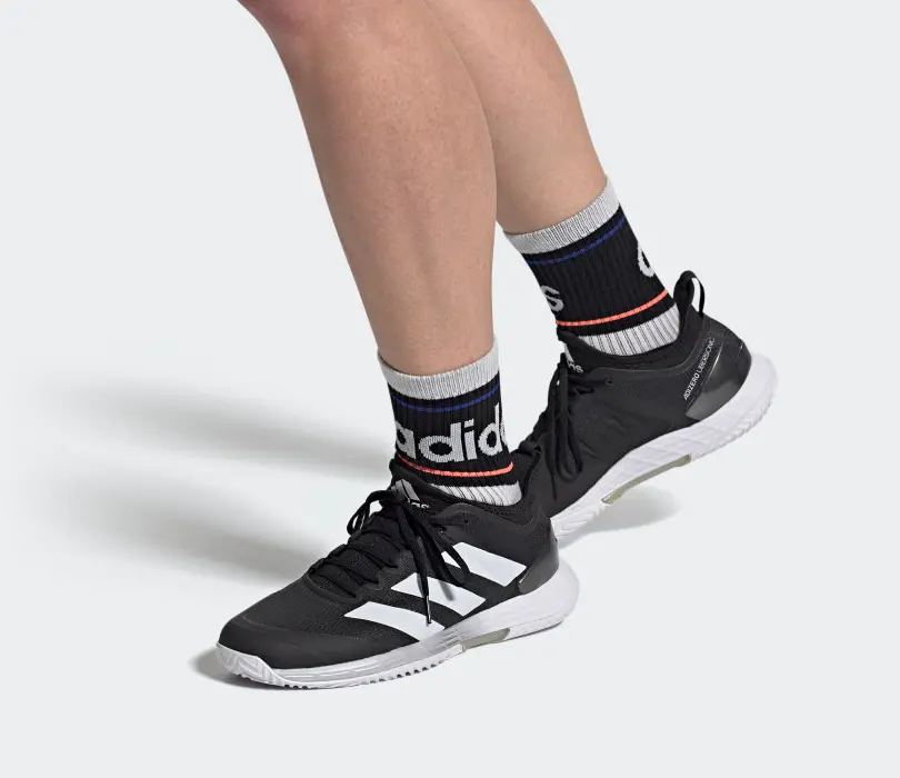 Giay Tennis Adidas Adizero Ubersonic 4 'Black White' FZ4881