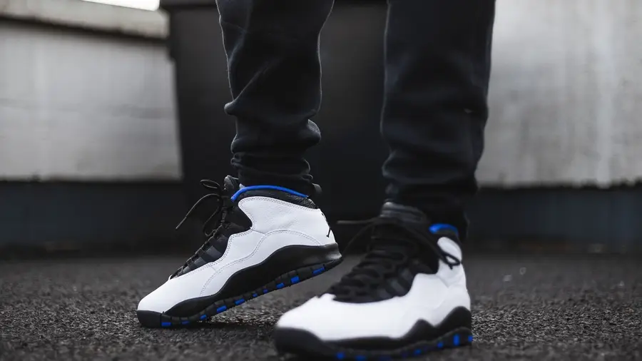 Giày Nike Air Jordan 10 Retro GS 'Orlando' 310806-108 - Ảnh 2