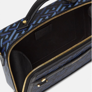 Alternative view of Túi Versace La Greca Signature Messenger Black BLue 1001769-1A01444-5U18V