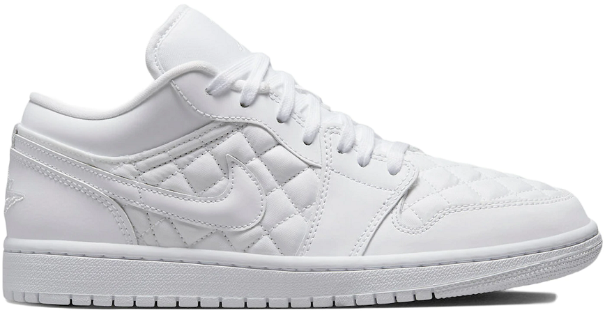 Giay Nike Air Jordan 1 Low Quilted 'White' DB6480-100