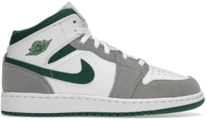 Giay Nike Air Jordan 1 Mid 'Light Smoke Grey Pine Green' DC7248-103