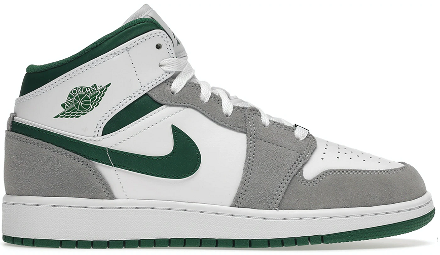 Giay Nike Air Jordan 1 Mid 'Light Smoke Grey Pine Green' DC7248-103