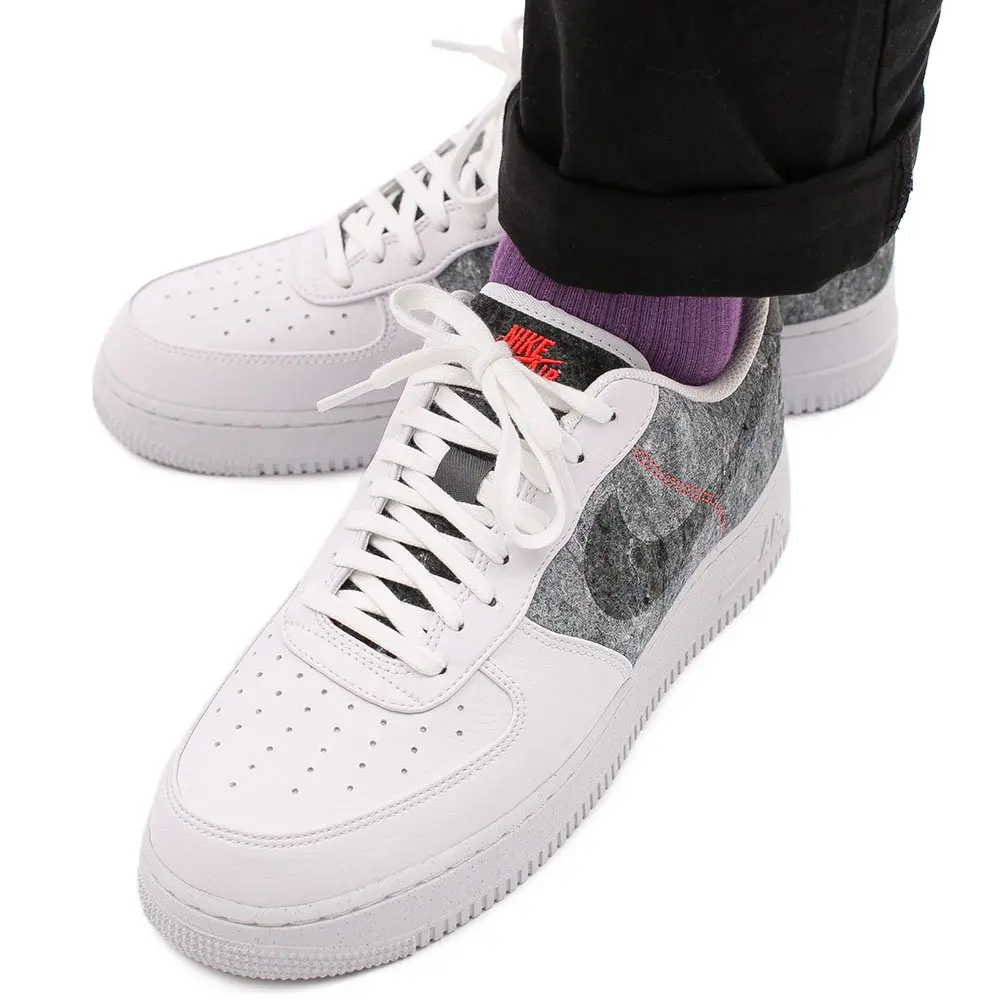 Alternative view of Giày Nike Air Force 1 07 Recycled 'Smoke Grey' CV1698-100