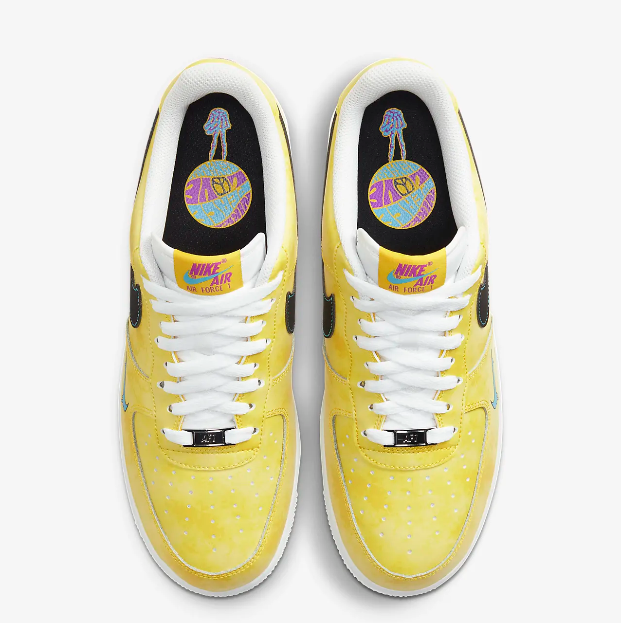 Giày Nike Air Force 1 Low GS 'Peace, Love, and Basketball' DC7299-700 - Ảnh 7