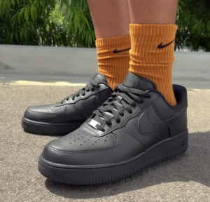 Giay Nike Air Force 1 Low GS 'Black' DH2920-001
