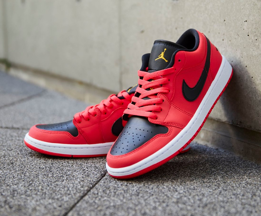 Giày Nike Wmns Air Jordan 1 Low 'Siren Red' DC0774-600 - Ảnh 7