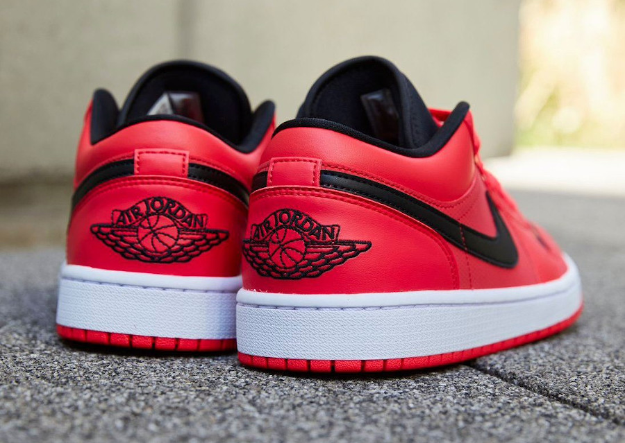 Giày Nike Wmns Air Jordan 1 Low 'Siren Red' DC0774-600 - Ảnh 9