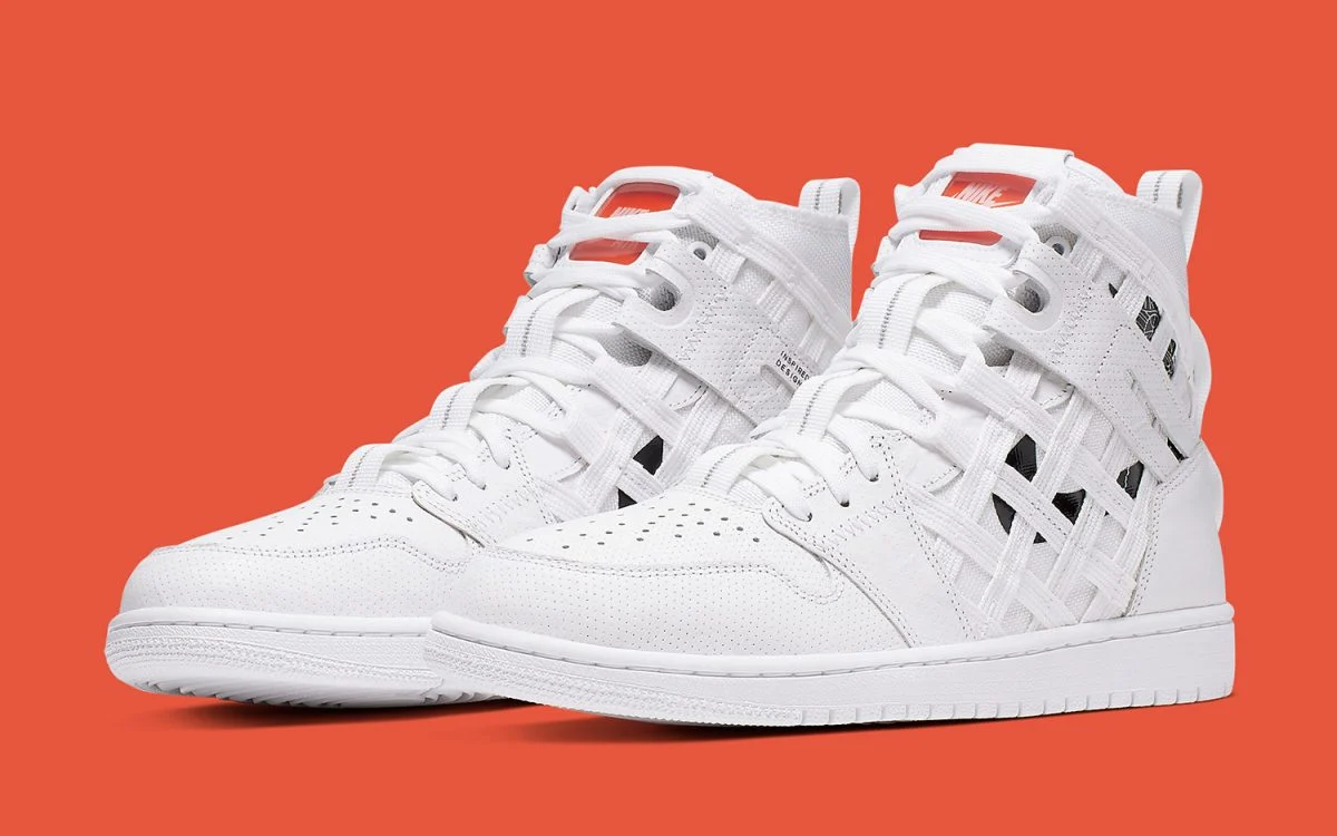 Giày Nike Air Jordan 1 High Cargo 'Metallic Silver' CD6757-100 - Ảnh 3