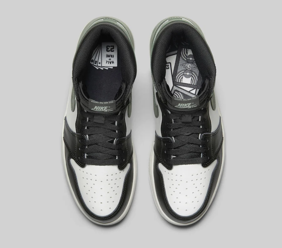 Giày Nike Air Jordan 1 Retro High OG 'Clay Green' 555088-135 - Ảnh 5