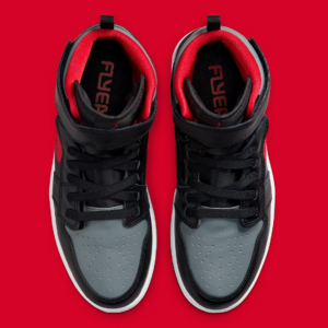 Alternative view of Giày Nike Air Jordan 1 High FlyEase 'Smoke Grey Gym Red' CQ3835-006